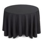 MANTEL POLITEX NEGRO 150 ( 300 CM REDONDO)