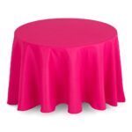 MANTEL POLITEX FUCSIA 280 (MESA REDONDA 1,30)