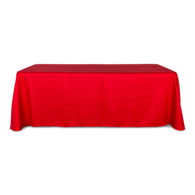 mantel politex rojo mesa de 200x90